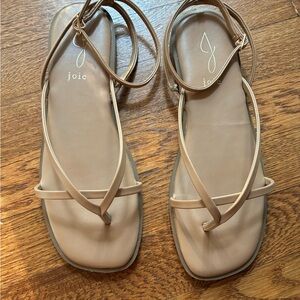 Joie VIDA Tan Minimalist Sandals Size 9